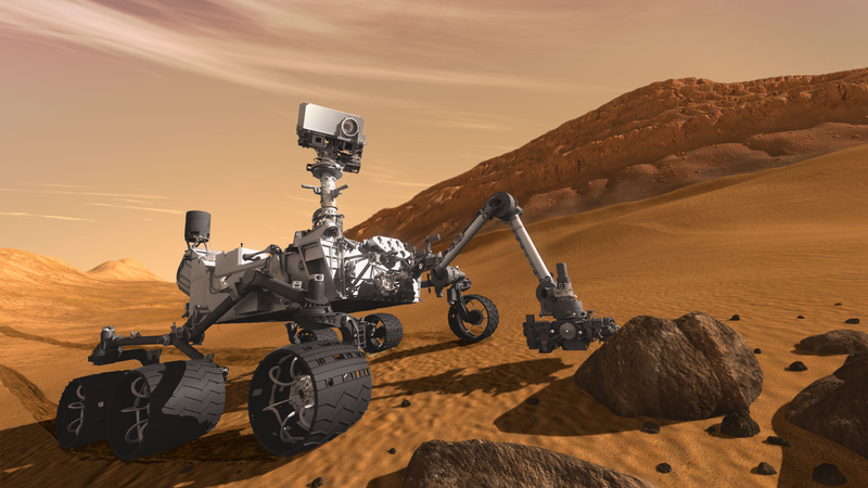 Illustration for article titled The Key to Colonizing Mars Could Be These Tiny Green Microbes